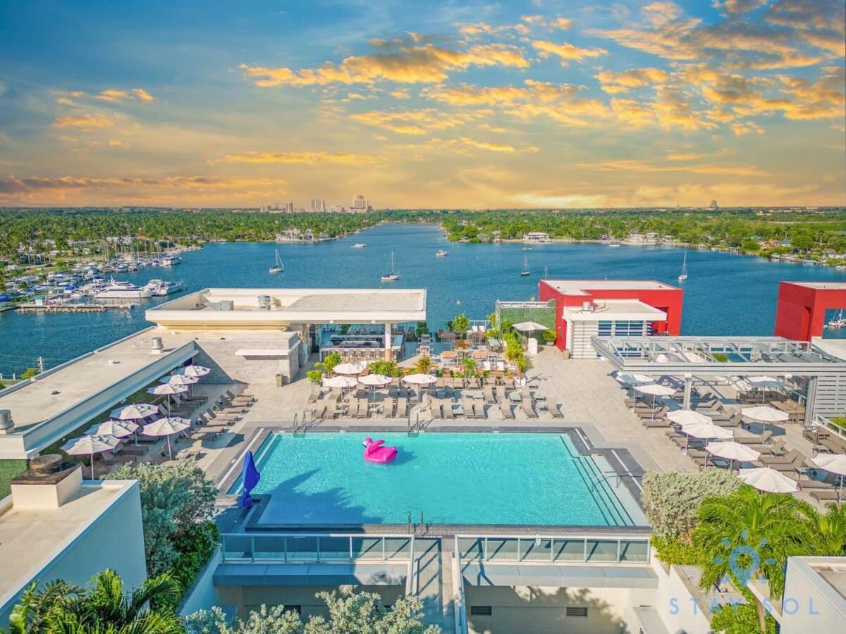 Best Stay - Rooftop Pool & Hot Tub - Hollywood Beach المظهر الخارجي الصورة