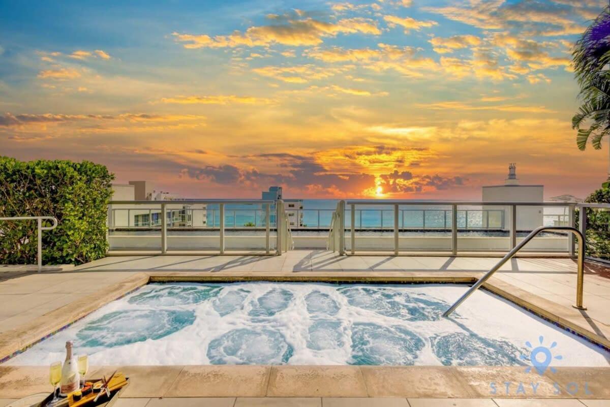Best Stay - Rooftop Pool & Hot Tub - Hollywood Beach المظهر الخارجي الصورة