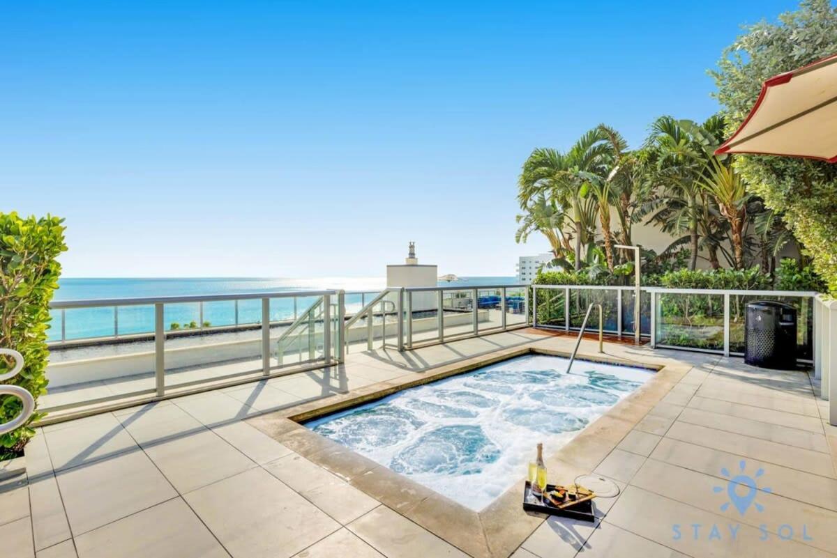 Best Stay - Rooftop Pool & Hot Tub - Hollywood Beach المظهر الخارجي الصورة